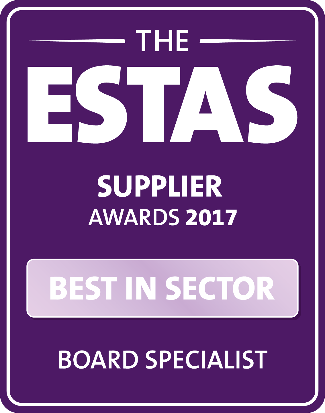 ESTAS 2017 Best in Sector 2017 logo