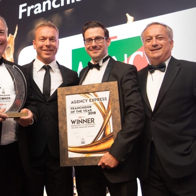 Franchisor of the Year success for Agency Express
