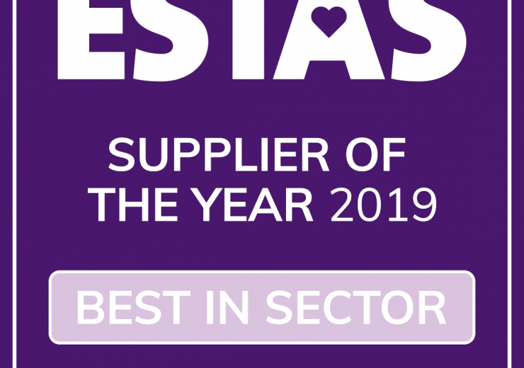 2019 ESTAS Awards - Supplier of the Year - Best in sector logo