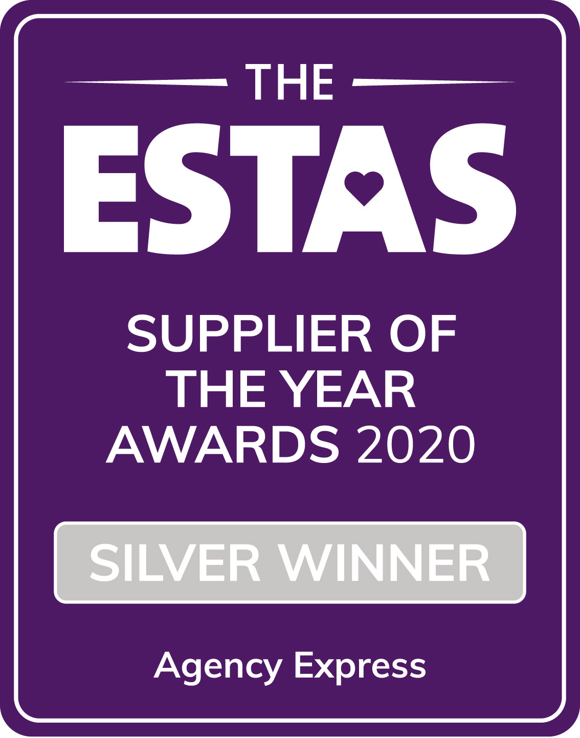 ESTAS Awards - Supplier of the Year 2020