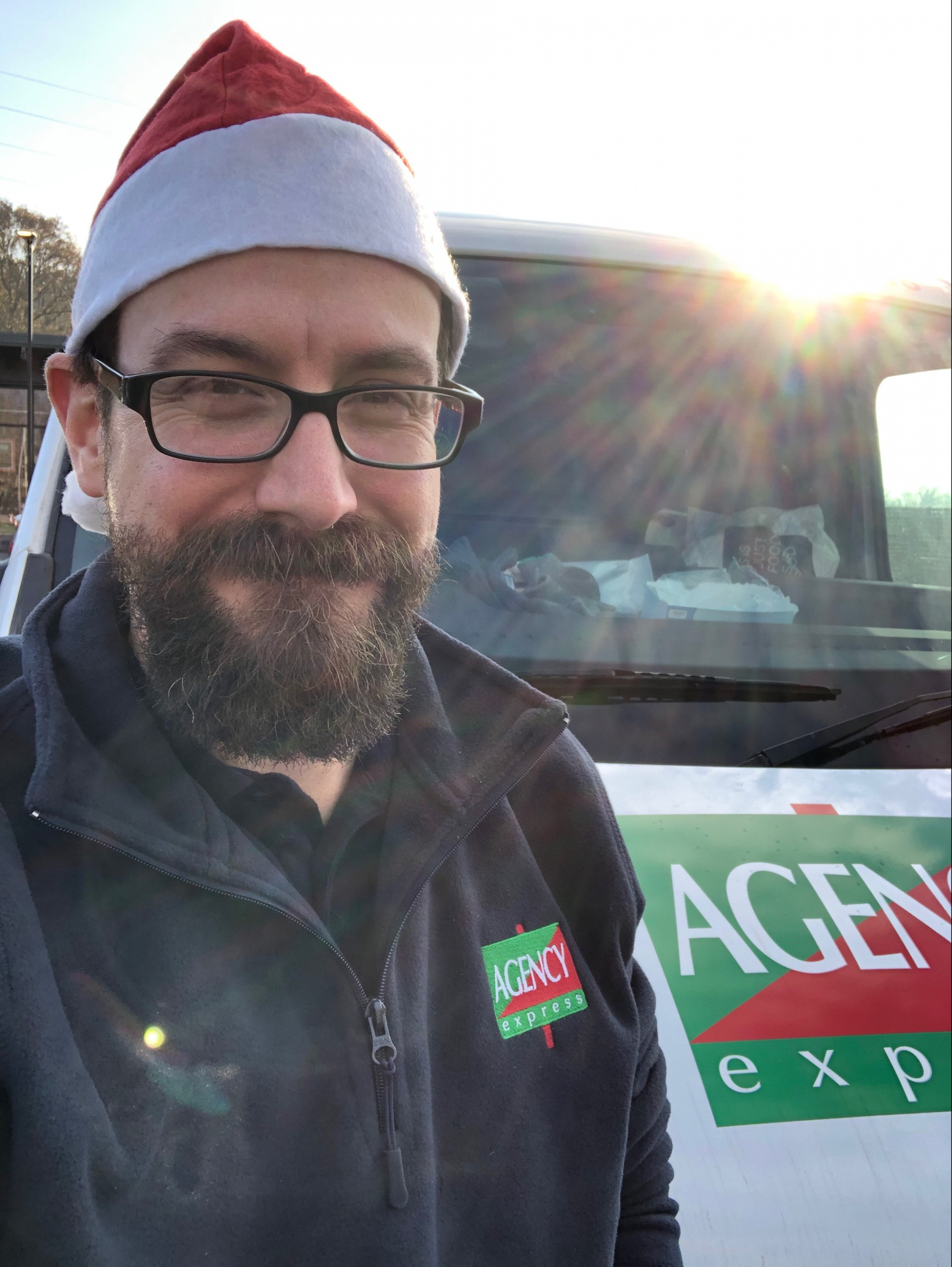 The Agency Express Christmas shoebox appeal 2020 - Ben Brookes